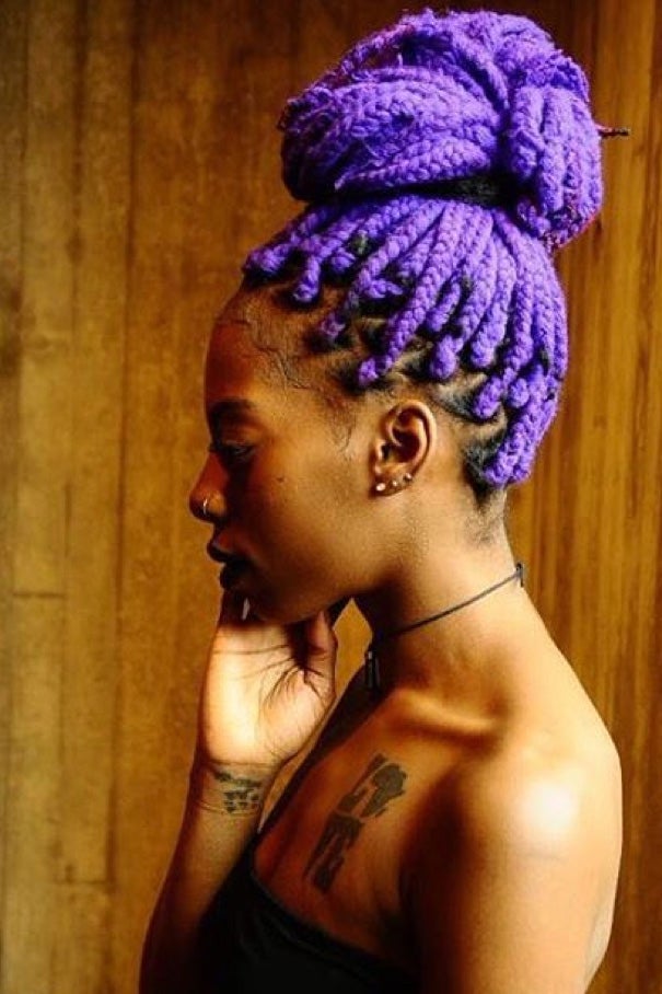 21 Beautiful Black Women Slaying In Yarn Twists, Braids and Locs
